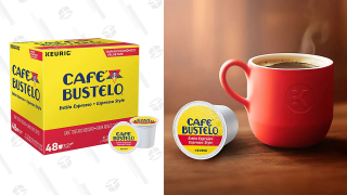 Get Your Caffeine Fix With 30% off Café Bustelo K-Cup Pods